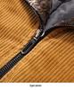 Winter-Cord-Herren-Stehkragen-Baumwoll-Steppjacke - Warme Freizeit-Oberbekleidung 9822