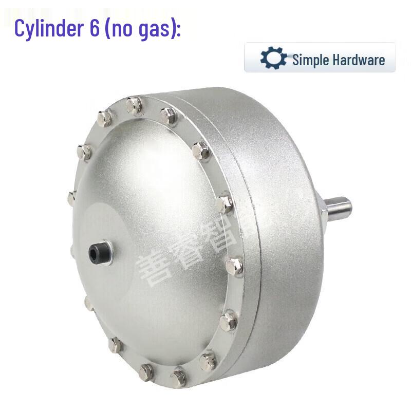 Vertical Pneumatic Disc Spring Brake CN plug (adapter included)