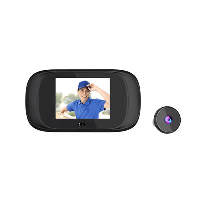 Mirilla digital para puerta de entrada, cámara con pantalla a color de 2,8 pulgadas y 90 grados de ancho