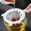 200 Mesh 400 Mesh Kitchen Filter Fine Mesh Strainer Sieve Nylon Filter Spoon Plastic Soy Milk Juice Yogurt Food Strainer Kitchen Utensils