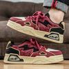 New Men Korean Version Trend Platform Board Shoes Outdoor Non Slip Comfortable Casual Sport Shoes