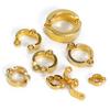 Anillos Metálicos para Patas de Loro de 4-15 mm Anillos para Patas de Pájaros Mascotas Actividad de Entrenamiento de Vuelo al Aire Libre Anillo de Apertura Antiperdida Anillo de Pie