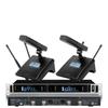 True Diversity Wireless Dual Microphone for Conference