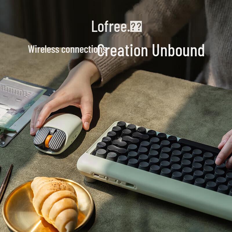 Lofree 1970S Retro Series Dot Mechanical Keyboard