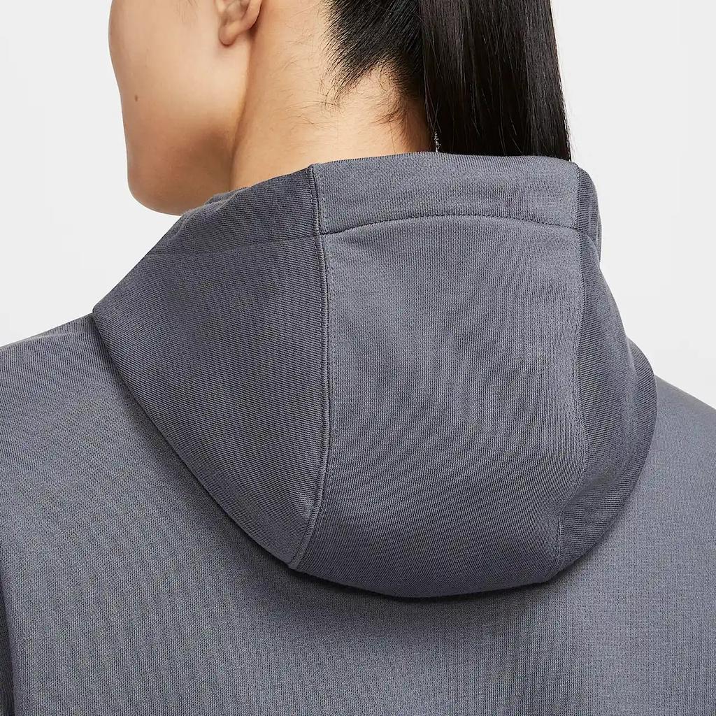 Nike Vereinsteam einfarbiger Pullover Hoodie Langarm Sweatshirt Damen Sweatshirt Dunkelgrau IB8897-021