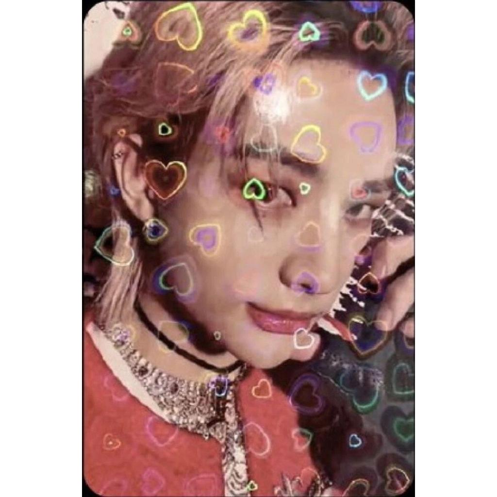 STRAY KIDS 5-STAR CHINA KMSTATION KMS HEART HOLOGRAM OFFICIAL Photo Card