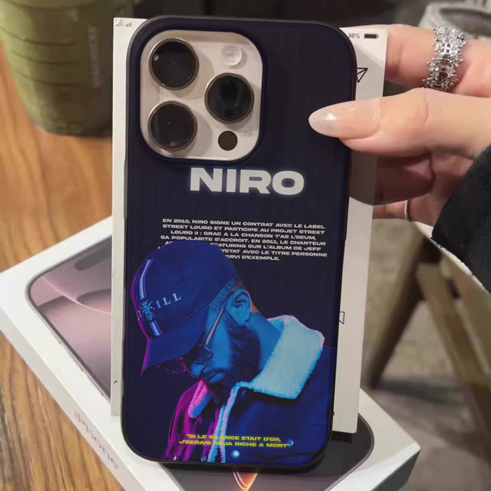 

N-NIRO OX7 Phone Case For IPhone 11 12 13 14 15 16 17 Pro Max PLUS Pro Wave Corrugated Silicone Case iPhone 12 pro