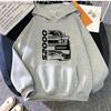 Initial D JDM Hoodie Del Sol Japanese Streetwear Women Car Print Winter Clothes High Quality Harajuku Male Tops