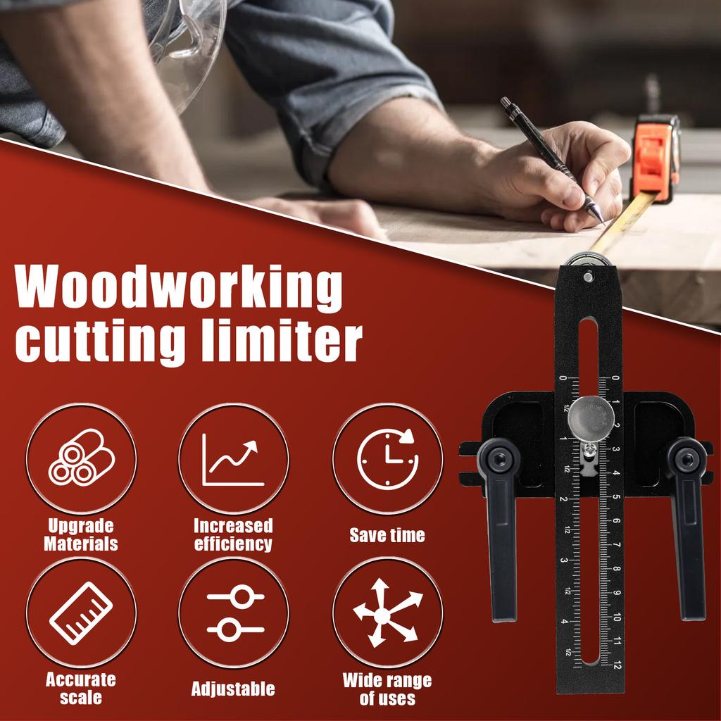 Thin Rip Jig Table Saw Jig Guide Fast Thin Ripping Guide Sturdy Thin Rip Table Saw Jig Cuts Works with Table Saw Router Table Ba