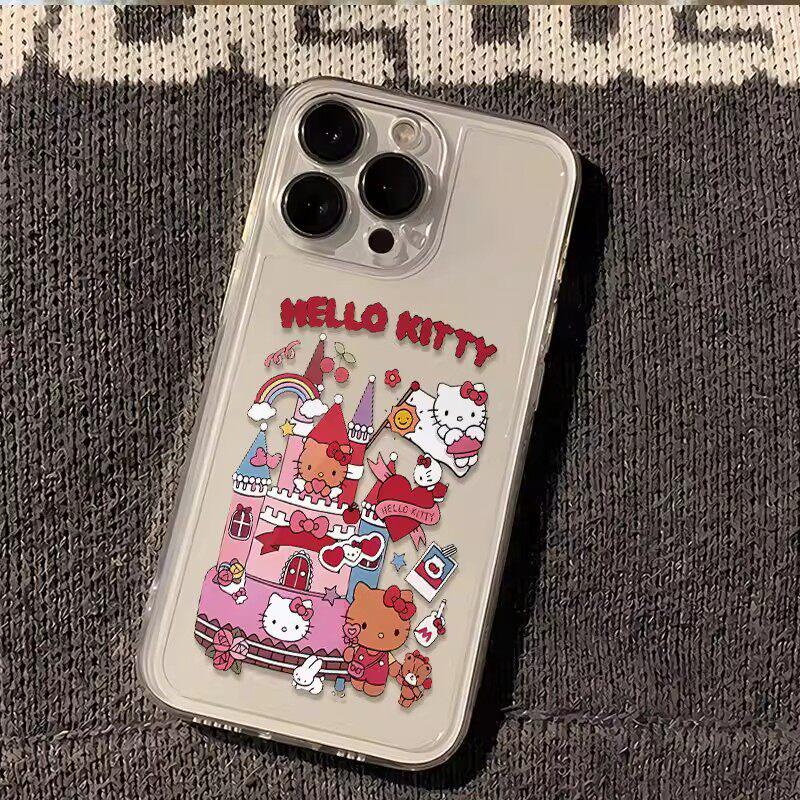 

Castle Cat Phone Case: Compatible with iPhone, Huawei, Honor, VIVO, Xiaomi, Redmi, and OPPO. iPhone 16
