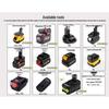 Compatible with 18-20V Lithium Batteries: DeWalt, Makita, Milwaukee, Craftsman, Ryobi, Bosch, Black & Decker