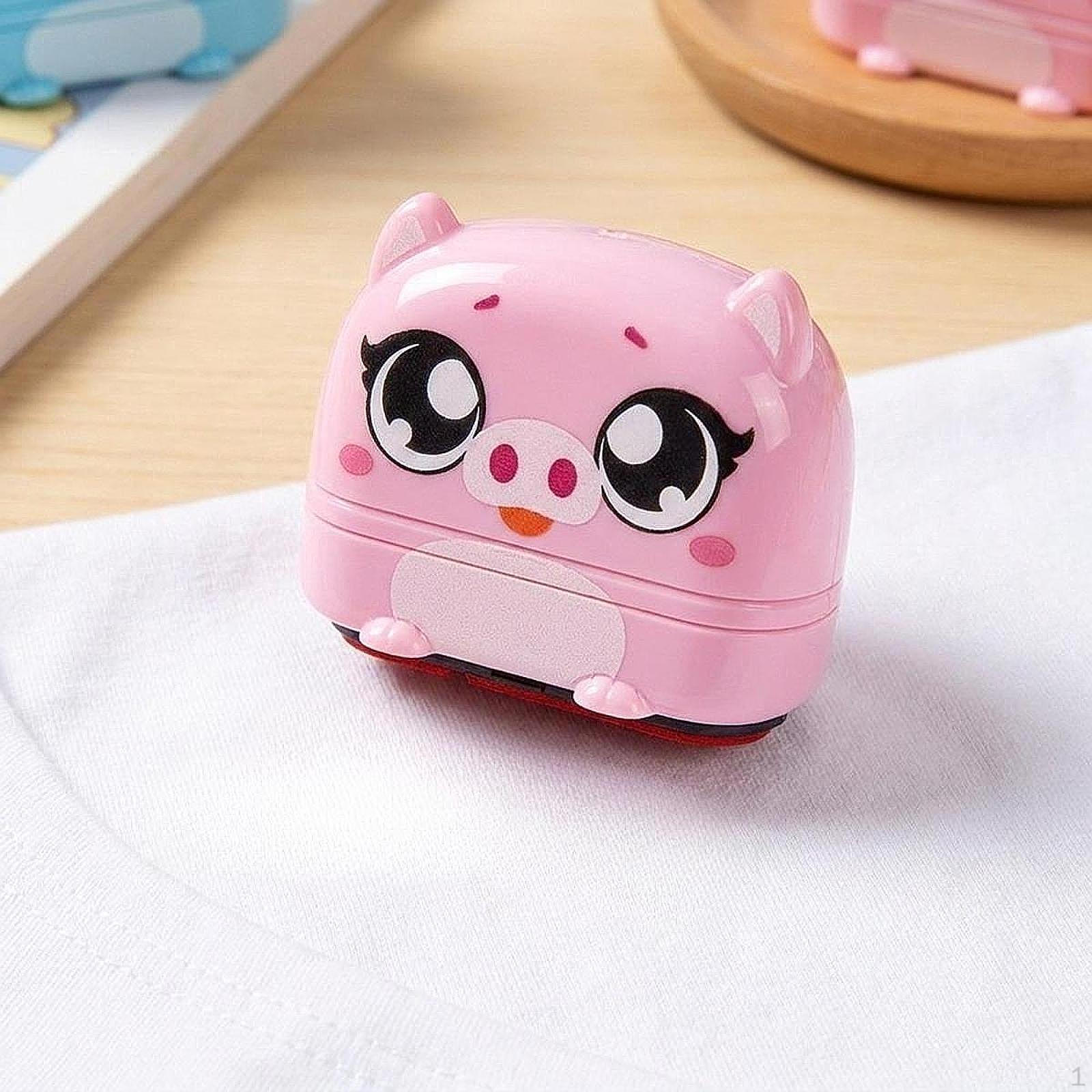 Stamp, Washable Clothes Cartoon Name Labels for School Books, Clothing Marker