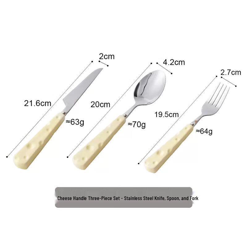 Zhaoran 3-Piece Stainless Steel Cutlery Set