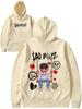 Adult Loose Fleece Warm Hoodie Junior H Sad Boy Print Autumn/Winter Men's Hoodie Hip Hoodie Y2K Pop Music