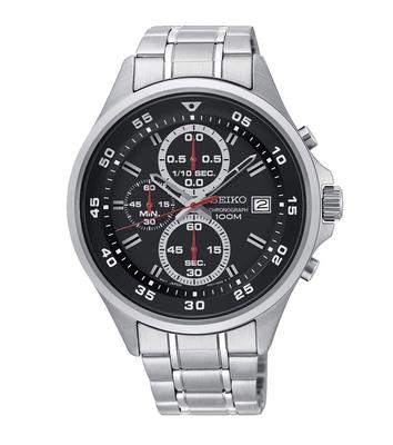 SKS627 Silver Stainless-Steel Japanese Chronograph Fashion Watch