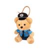 Cross-Border Capybara Plush Keychain: 4-Inch Claw Machine Doll with Bag Decoration Pendant