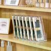 Organizador de Suministros para Extensiones de Pestañas Caja de Almacenamiento para Pestañas Postizas Estuche para Accesorios de Pestañas Soporte de Exhibición Estante para Polvos de Maquillaje y Coloretes