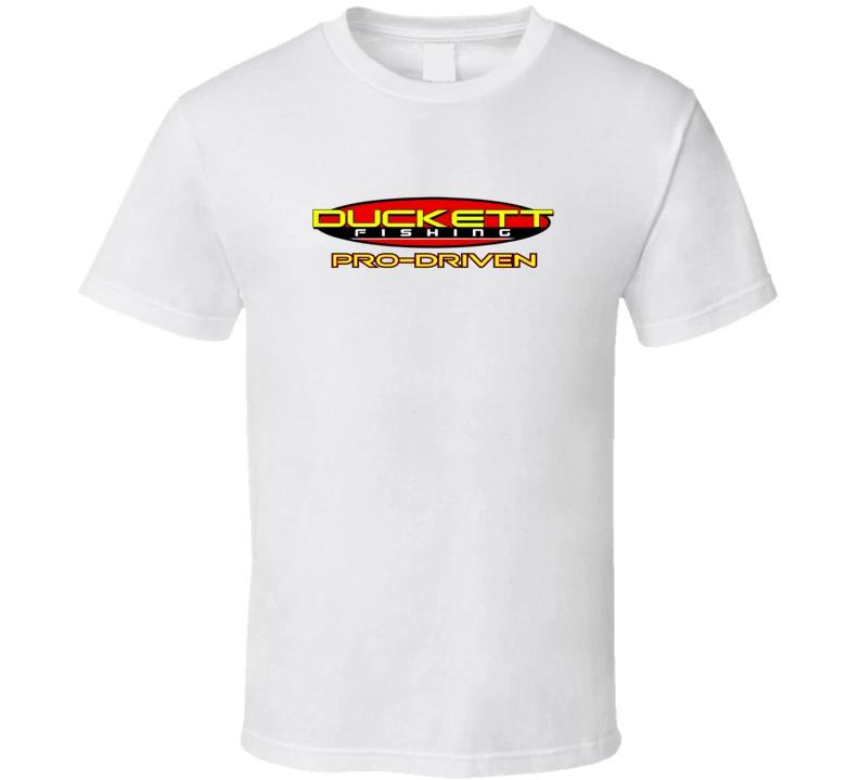NEW SHIRT DUCKETT FISHING LOGO T-Shirt FUNNY AMERICAN USA SIZE S-5XL L