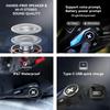 Lexin G2P Motorcycle Intercom Helmet Bluetooth Headsets,Handsfree Communicator Up to 6 Riders Interphone with FM Radio