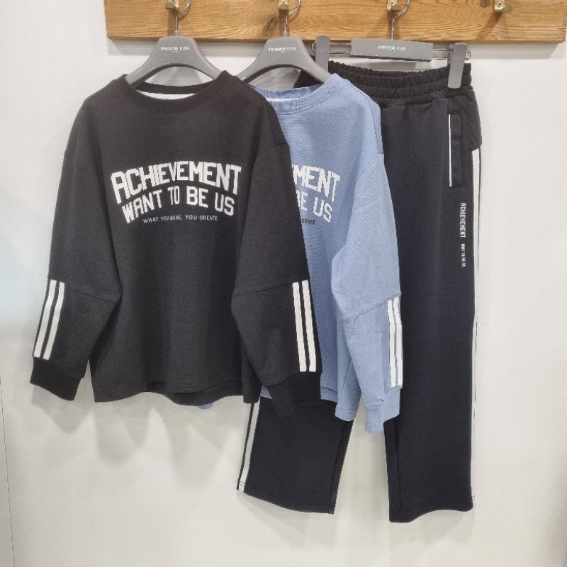 [Renoma Kids] Renoma Kids   Alten U jUnior Boys Training Set Elementary School stUdent Top And Bottom Set Middle School Clothes R2419t184  R2419p251