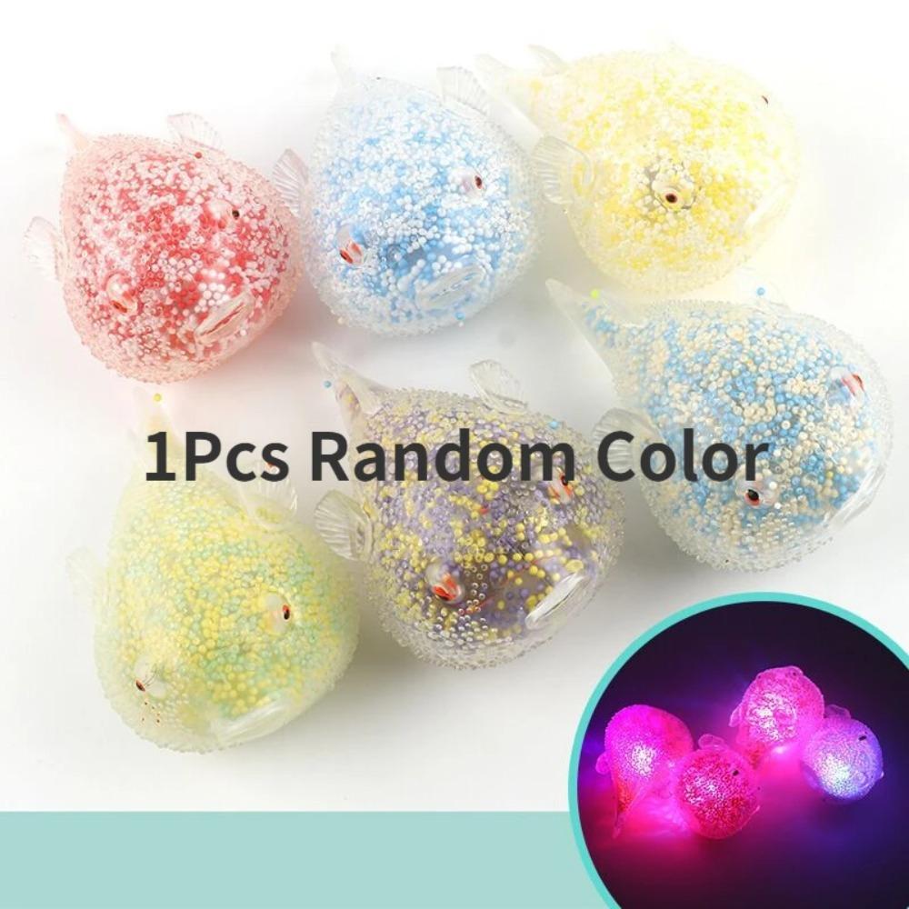 1PCS Fidget Toys for Children Stress Ball Anti-stress Octopus Ball Glowing Lamp Vent Toys Children's Gift Squishy Toy