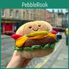 Jc Amuseables Burger Plush Toy With Short Plush Material For Kids Birthday Gift