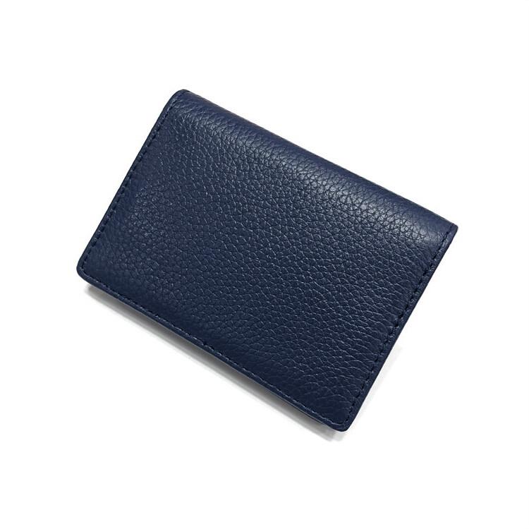 Genuine Leather Credit Card Bag Wallet Ultra-thin Fold Unisex Purse Credit Card ID VIP Bank Slim Bag Simple Business Card Holders