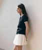 Deuloupisumeon Double Pintuck Ringer T-Shirt [White]