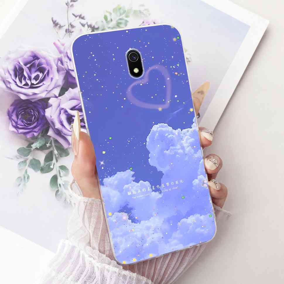 For Xiaomi Redmi 8A Casing 6.22" Cute Cat Painted Cover Soft Silicone Phone Case For Xiaomi Redmi8A Redmi 8A Back Cover Capa