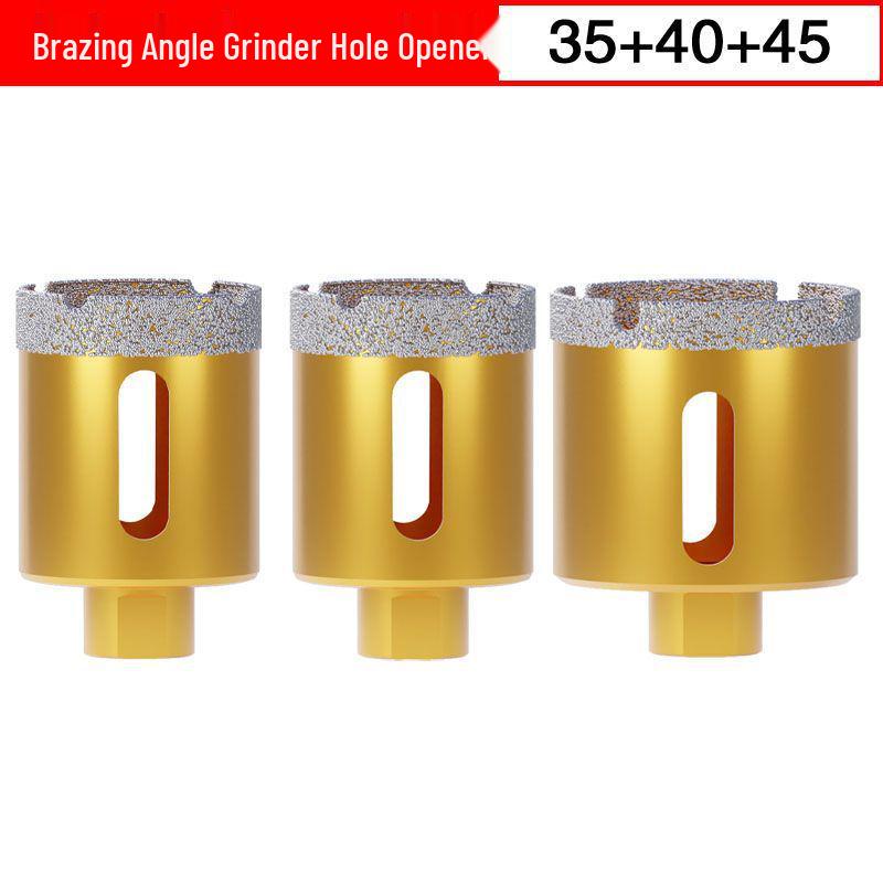 Dual-Purpose Angle Grinder Drill Bit for Porcelain, Granite, and Vitrified Tiles