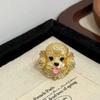 Open Band Open Ring Adjustable Fit Index Finger Ring Elegant Cat Open Ring  Gift for Cat Lovers