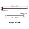 Metal Driveshaft for RC Car, Replacement Accessory Dogbone 1/8 6S Transmission Ar310470
