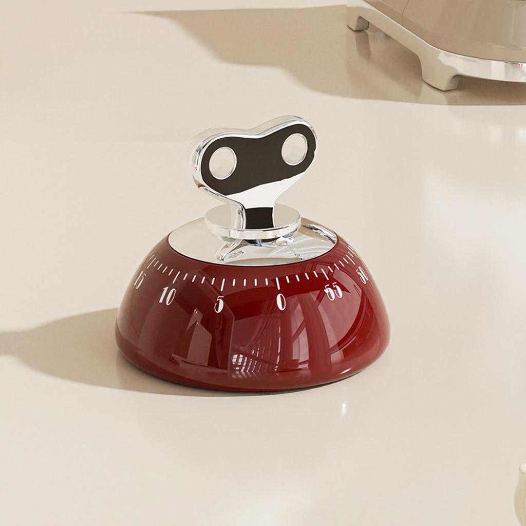 Mekanisk kökstimer Magnetisk baksida Kökstimer Nedräkningspåminnelse för kök Matlagning Bakning Användning