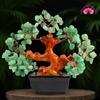 Reiki Kristal Producten Natuurlijke Groene Jade Aventurijn Kristal Steen Boom voor Geld