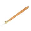 Embroidery Crochet Hook Wooden Non Slip Tambour Hook with 0.8 1 1.2mm Needles for Sewing Beading