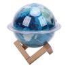   Earth Lamp Humidifier, Multicolor Night Light with 330ml Water   for Aromatherapy Diffuser and   Purifier, 5dB Quiet  , Stylish Stand f