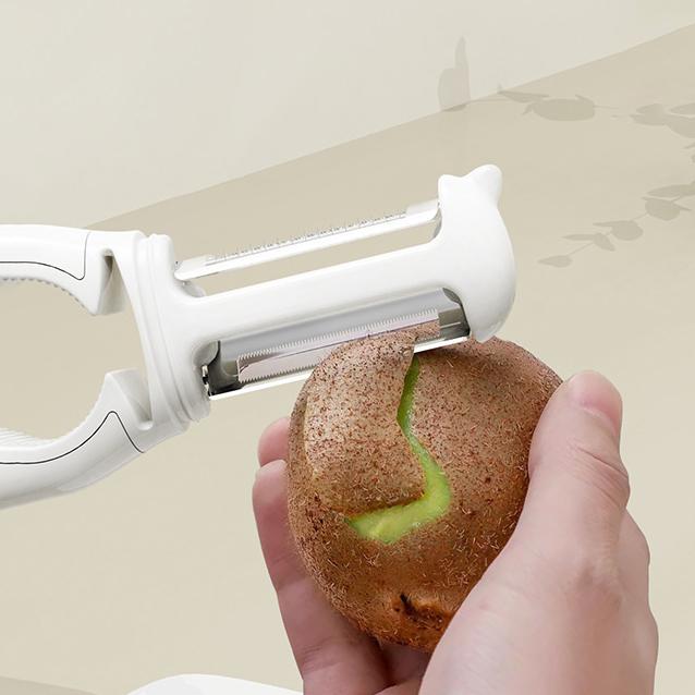Five-in-one Peeler Multifunctional Apple Peeling Knife Portable Scraping God Household Shredder
