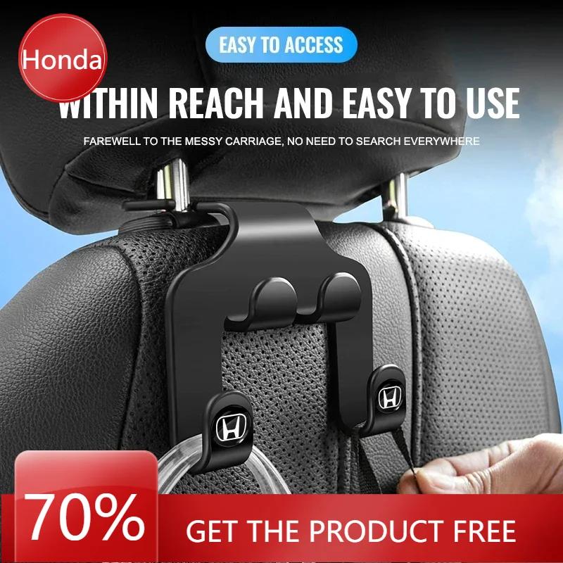For Honda Car Seat Headrest Hook multifunctional Storage Mobile Phone Holder For Honda Civic Fit City Cry Accord CB500 Cb650r Fo