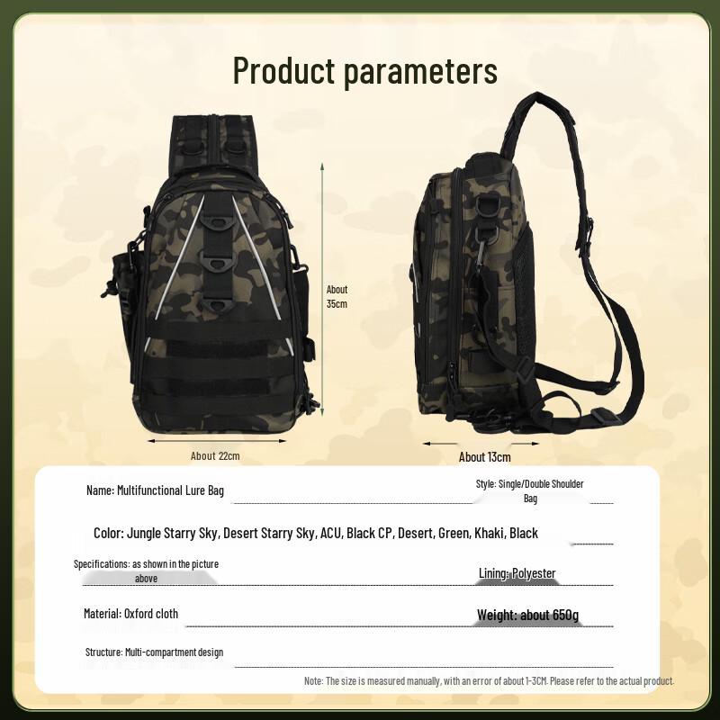 Yishan Outdoor Multifunctional Fishing Lure Bag