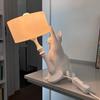Naughty Cat Table Lamp 3D Printed Cat Tipping Night Light Creative Bedside Light for Living Room Bedroom Home Decor