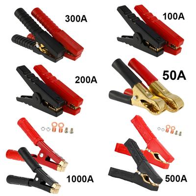 50-1000A Schwere Kupfer-Krokodilklemmen Klemmen Prüfklemmen Elektrische Batterie Krokodilklemme Mehrzweck-Krokodilklemmen