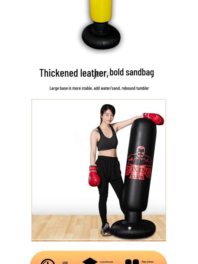 Popular Tumbler de Boxeo Inflable de 1.6m - Personalizable y Recogida Propia Disponible