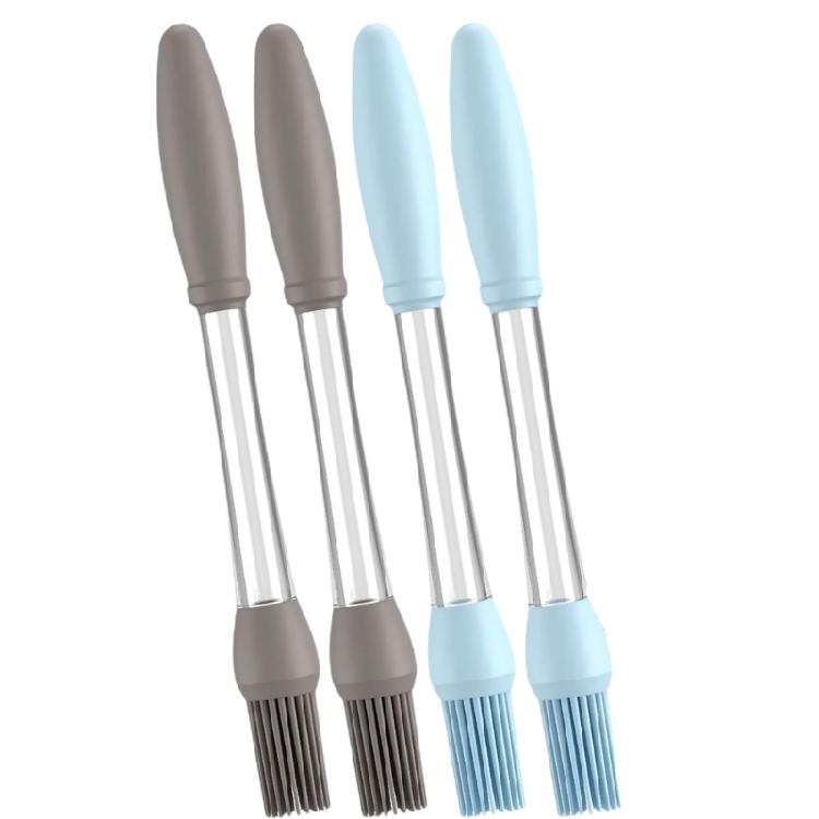 Профессиональная силиконовая кулинарная кисть, термостойкая, с эргономичной ручкой, для соусов, глазурей, масла, смазывания, выпечки, кондитерская кисть 1