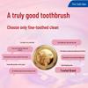 Lion Compact Toothbrush with 0.01mm Ultra-Fine Soft Bristles