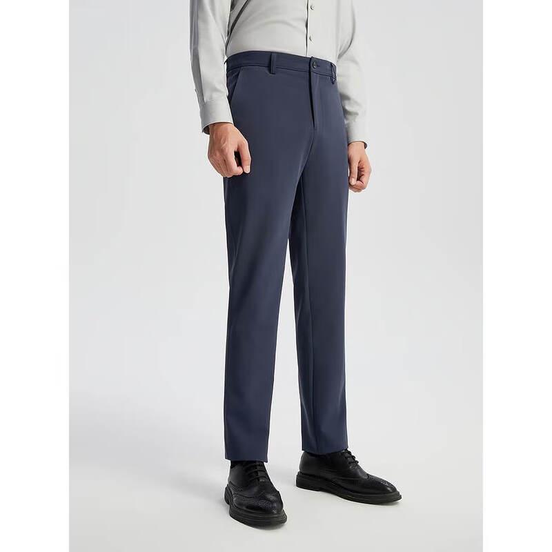 

Youngor Men s Spring/Summer Cotton-Blend Straight Fit Casual Pants XL 175/82A