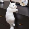 Lifelike Realistic Cat Stuffed Doll Decoration Lifelike Cat Plush Toy  Child