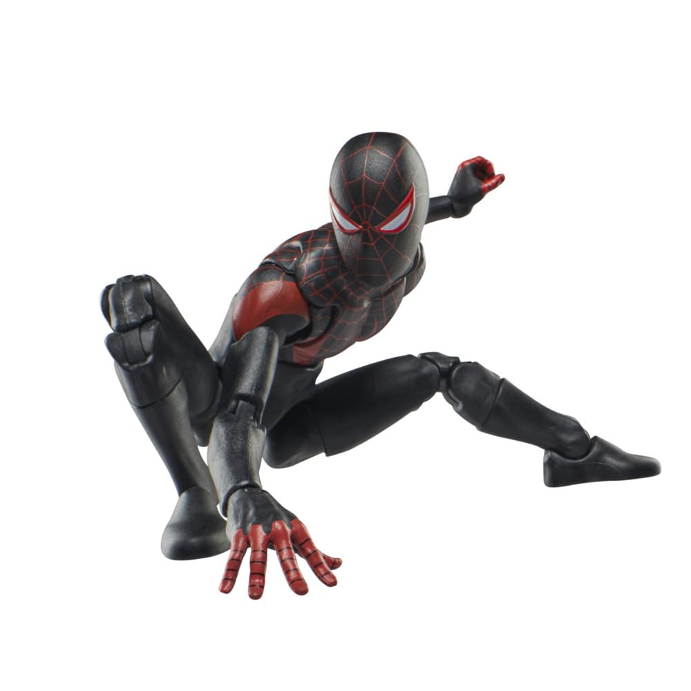Hasbro MARVEL Legends Series Ultimate Miles comic collectible 15cm action figure comic G1591 Authentic Morales, Spider-Man book-accurate (with