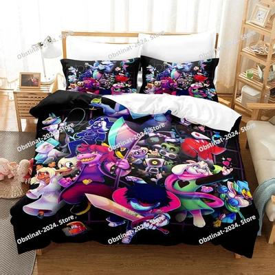 Fashion 3d Print Anime Game Deltarune 2 Beding Set Single Twin Ful Quen King-Sized Dimensionsd Dimensions Bed Linen Set Adult People Kid Bedrom Duvet