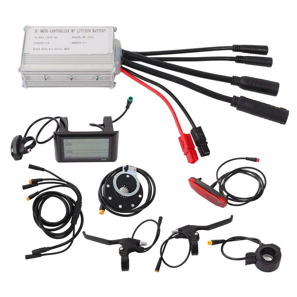 36V48V 250W Brushless Motor Controller LCD Display Kit Bicycle Lithium Battery Modification