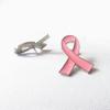 Red Ribbon Heart Enamel Pin - AIDS/HIV Charity Symbol